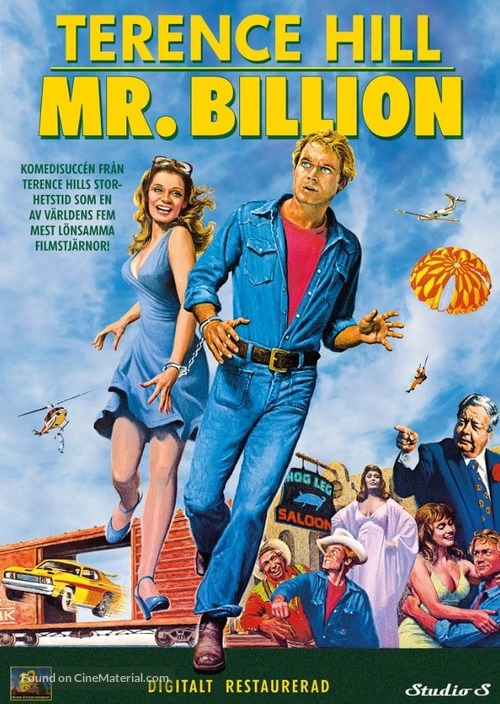 Mr. Billion - Swedish DVD movie cover