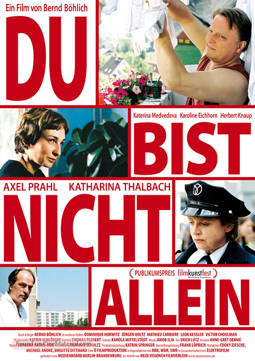 Du bist nicht allein - German poster