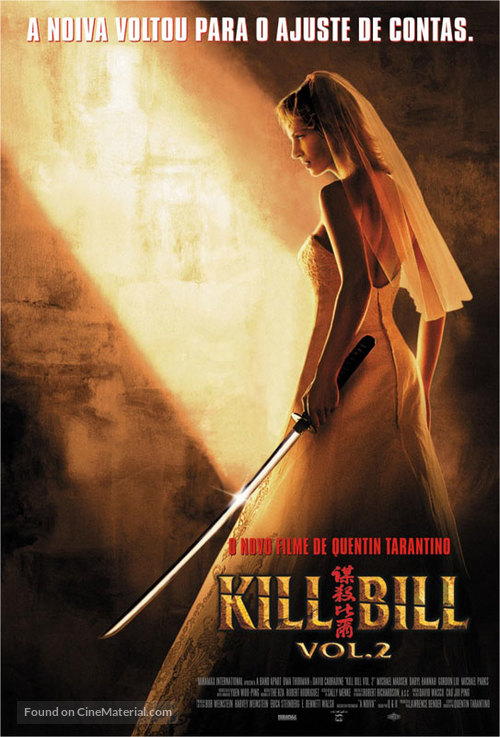 Kill Bill: Vol. 2 - Brazilian Movie Poster