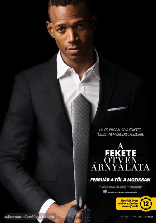 Fifty Shades of Black - Hungarian Movie Poster