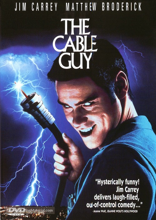 The Cable Guy - DVD movie cover