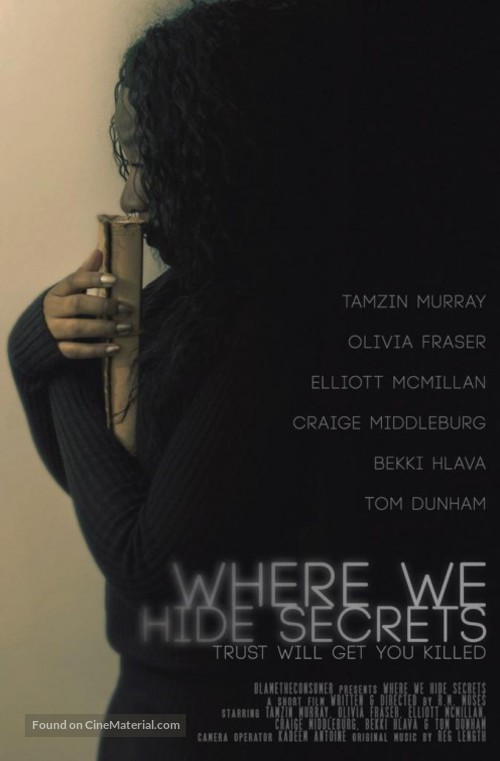 Where We Hide Secrets - British Movie Poster