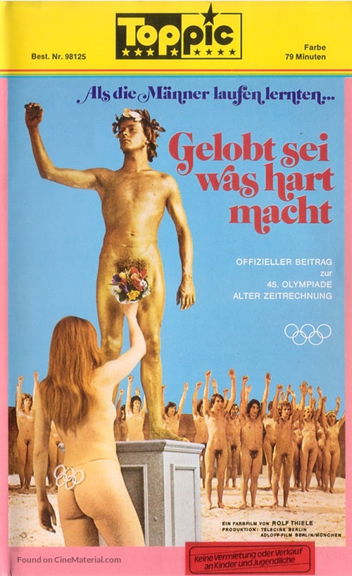 Gelobt sei, was hart macht - German VHS movie cover