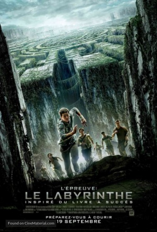 The Maze Runner - Canadian Movie Poster