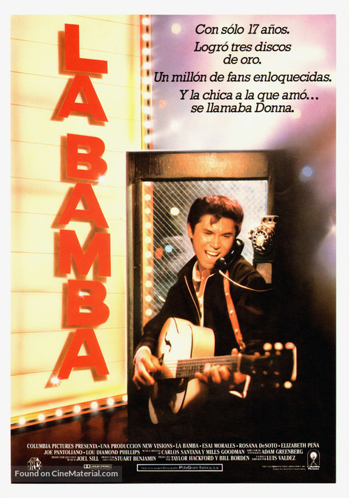 La Bamba - Spanish Movie Poster