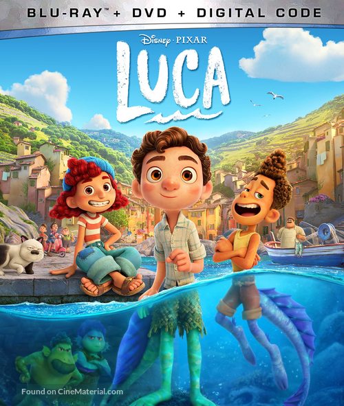 Luca - Blu-Ray movie cover