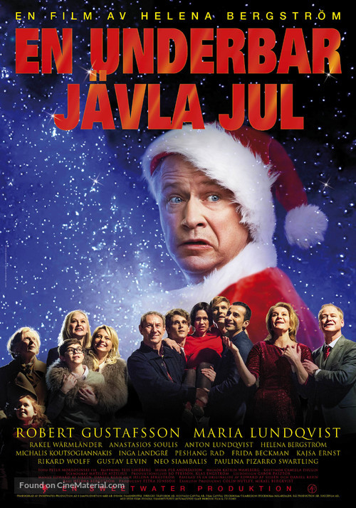 En underbar j&auml;vla jul - Swedish Movie Poster