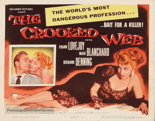 The Crooked Web - Movie Poster