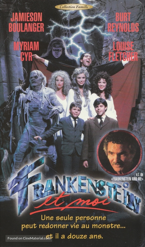 Frankenstein and Me - French VHS movie cover