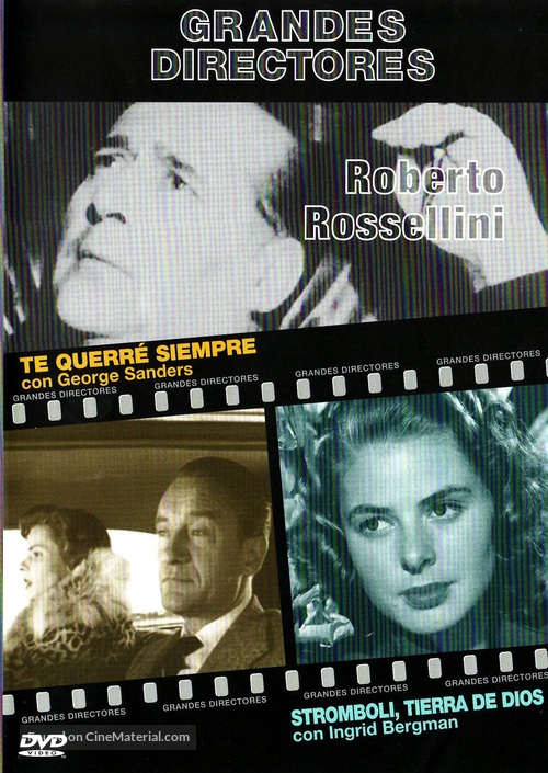 Viaggio in Italia - Spanish DVD movie cover
