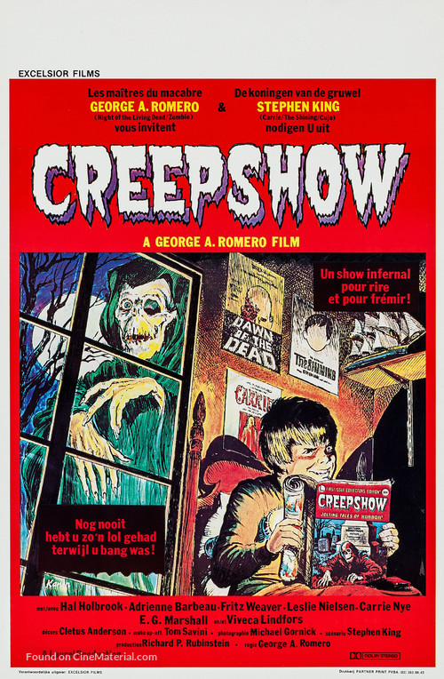 Creepshow - Belgian Movie Poster