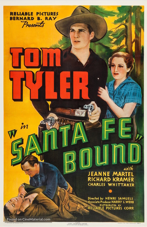 Santa Fe Bound - Movie Poster