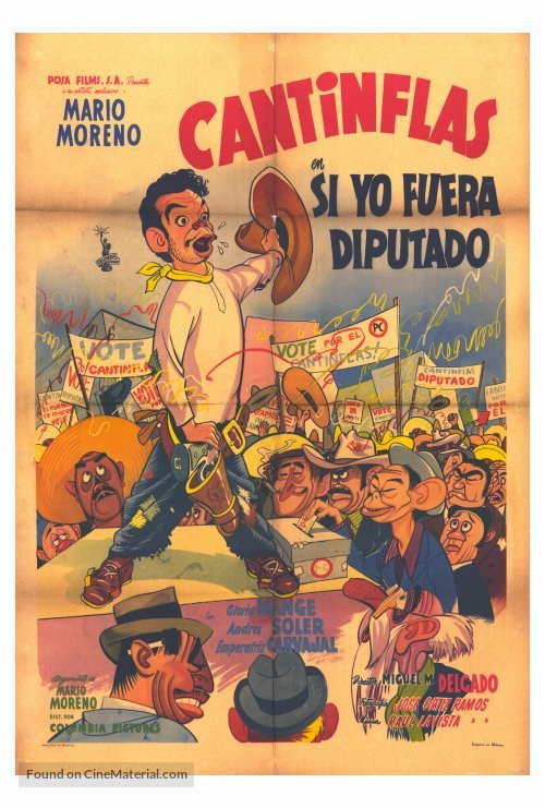 Si yo fuera diputado - Mexican Movie Poster