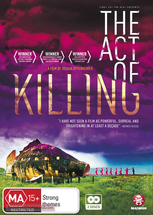 The Act of Killing - Australian DVD movie cover