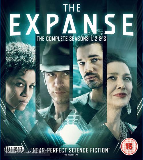 &quot;The Expanse&quot; - British Blu-Ray movie cover