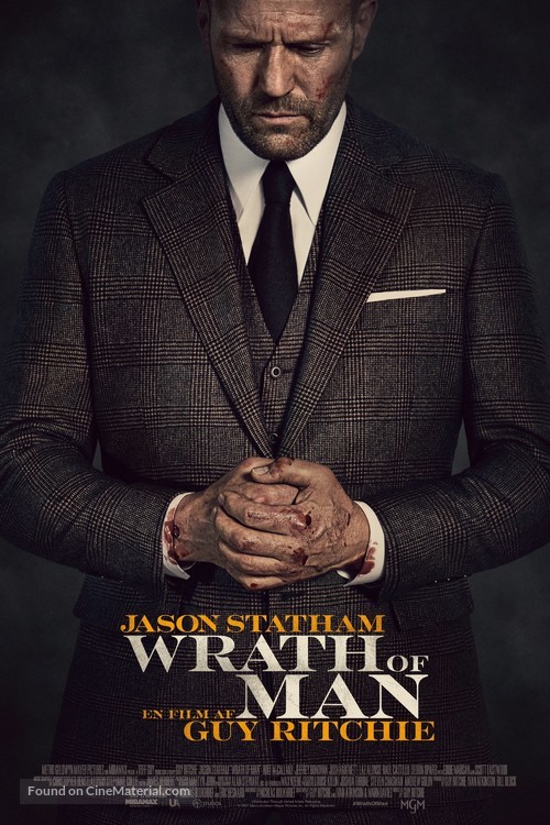 Wrath of Man - Danish Movie Poster