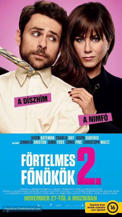 Horrible Bosses 2 - Hungarian Movie Poster