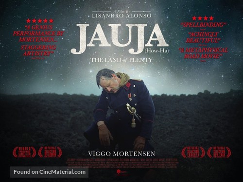 Jauja - British Movie Poster
