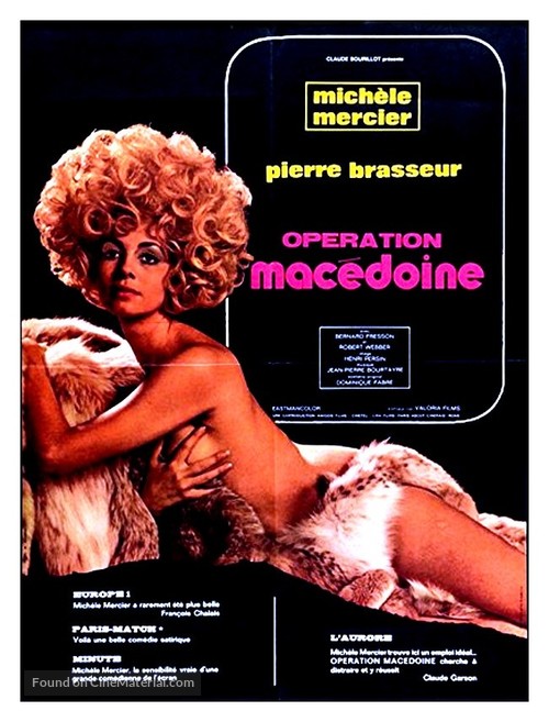 Mac&eacute;doine - French Movie Poster