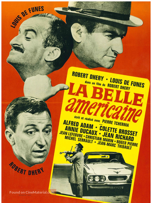 La belle Am&eacute;ricaine - French Movie Poster
