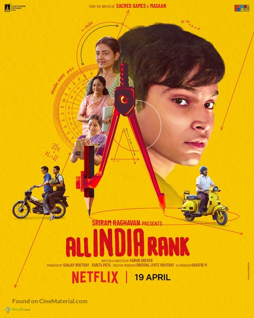 All India Rank - Indian Movie Poster