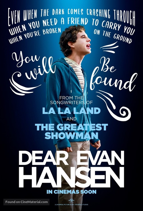 Dear Evan Hansen - International Movie Poster