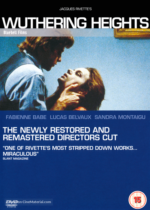Hurlevent - British DVD movie cover