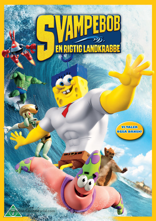 The SpongeBob Movie: Sponge Out of Water - Danish DVD movie cover