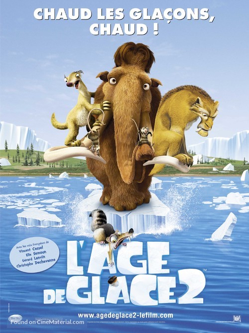 Ice Age: The Meltdown - French Movie Poster