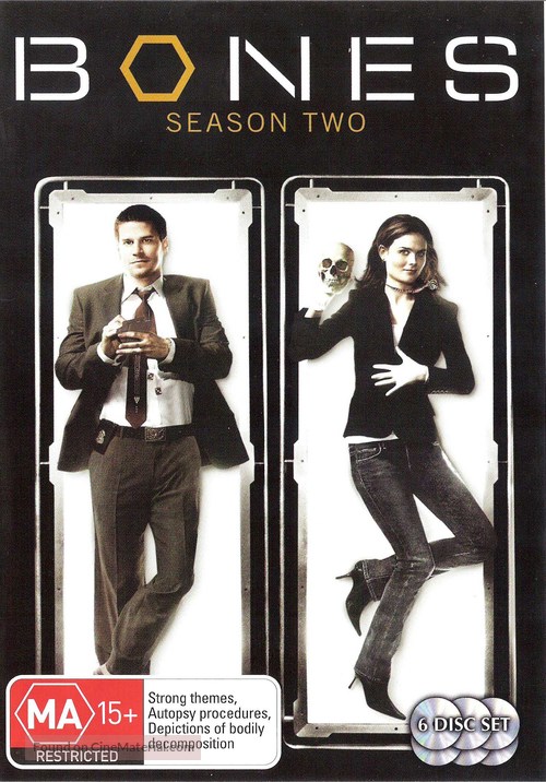 &quot;Bones&quot; - Australian DVD movie cover