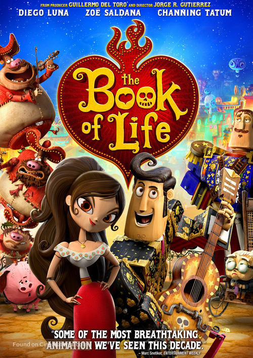 The Book of Life - DVD movie cover