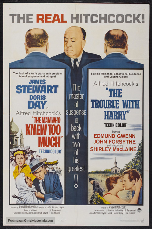 The Man Who Knew Too Much - Combo movie poster