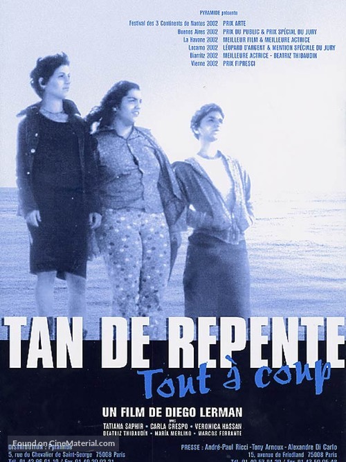 Tan de repente - French Movie Poster