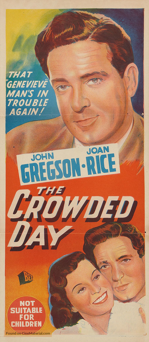 The Crowded Day - Australian Movie Poster