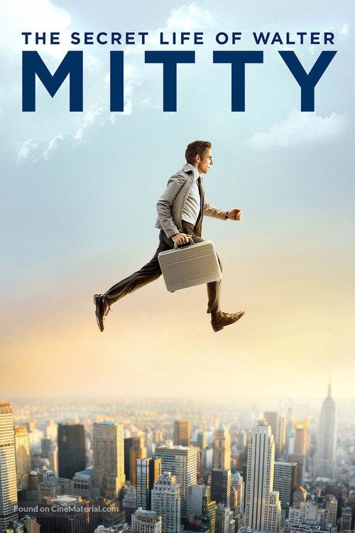 The Secret Life of Walter Mitty - DVD movie cover