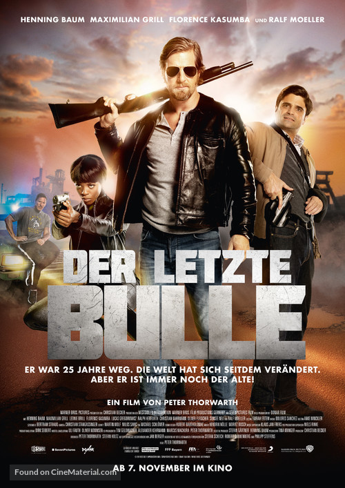 Der letzte Bulle - German Movie Poster