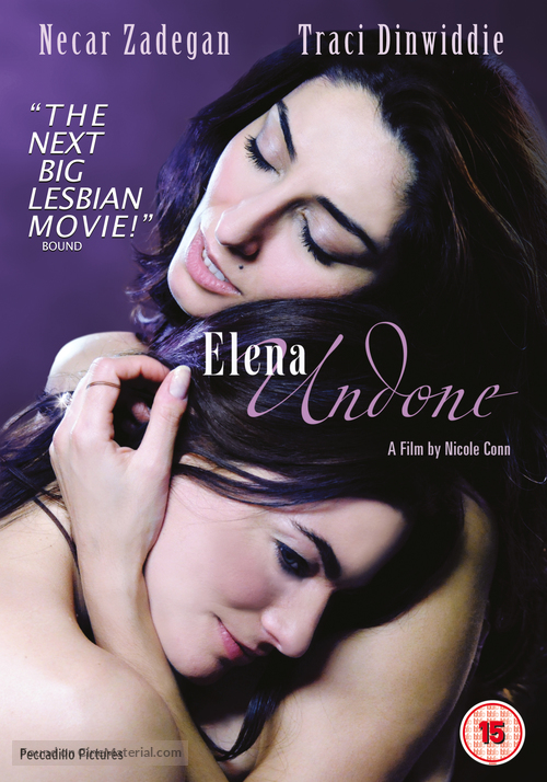 Elena Undone - British DVD movie cover