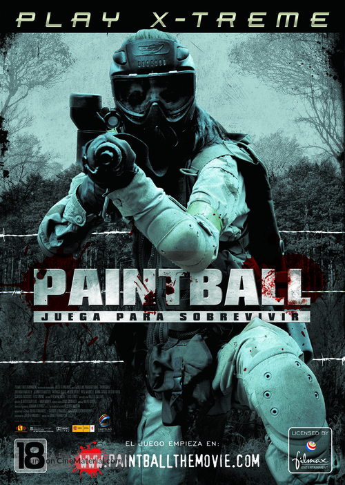 Paintball - Spanish Movie Poster