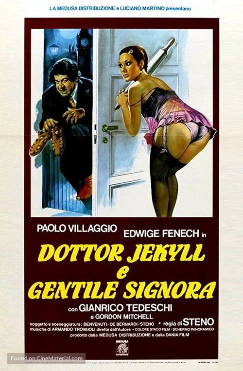 Dottor Jekyll e gentile signora - Italian Movie Poster