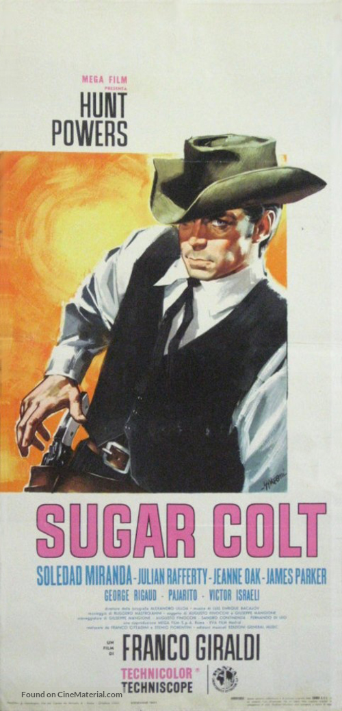 Sugar Colt - Italian Movie Poster