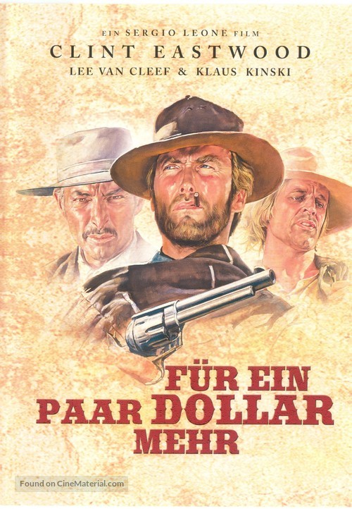 Per qualche dollaro in pi&ugrave; - German DVD movie cover