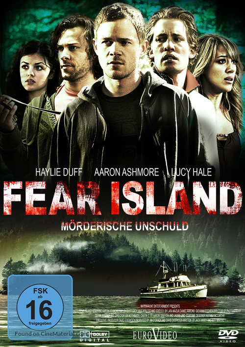 Fear Island - German DVD movie cover