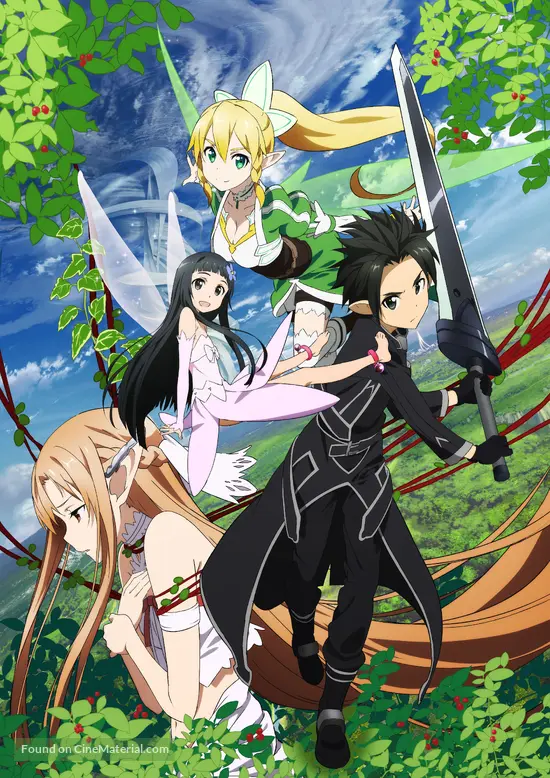 &quot;Sword Art Online&quot; - Japanese Key art