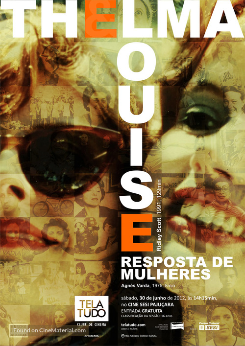 Thelma And Louise - Brazilian Movie Poster