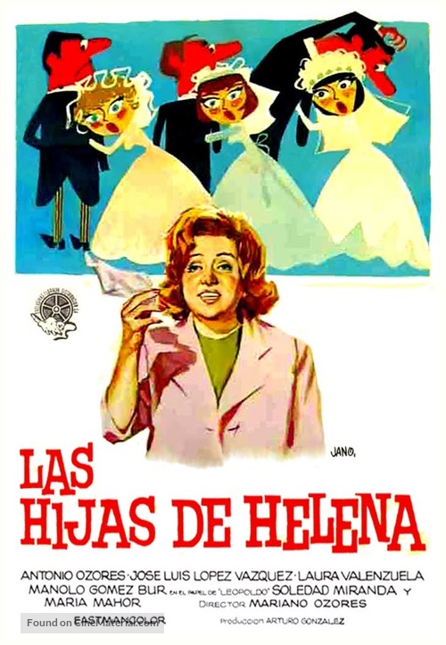 Las hijas de Helena - Spanish Movie Poster