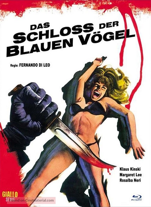 La bestia uccide a sangue freddo - German Blu-Ray movie cover