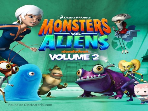 &quot;Monsters vs. Aliens&quot; - Video on demand movie cover