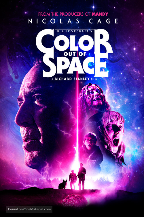 Color Out of Space - Dutch Movie Cover