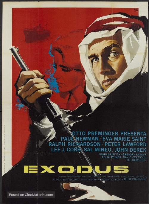 Exodus - Italian Movie Poster