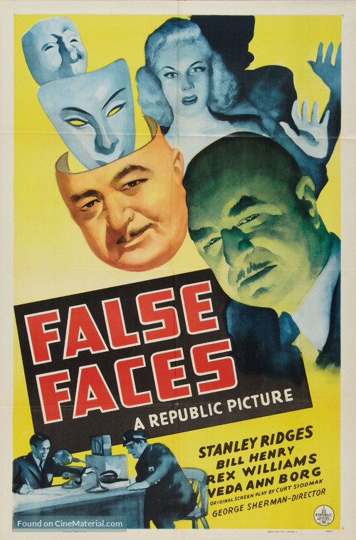 False Faces - Movie Poster